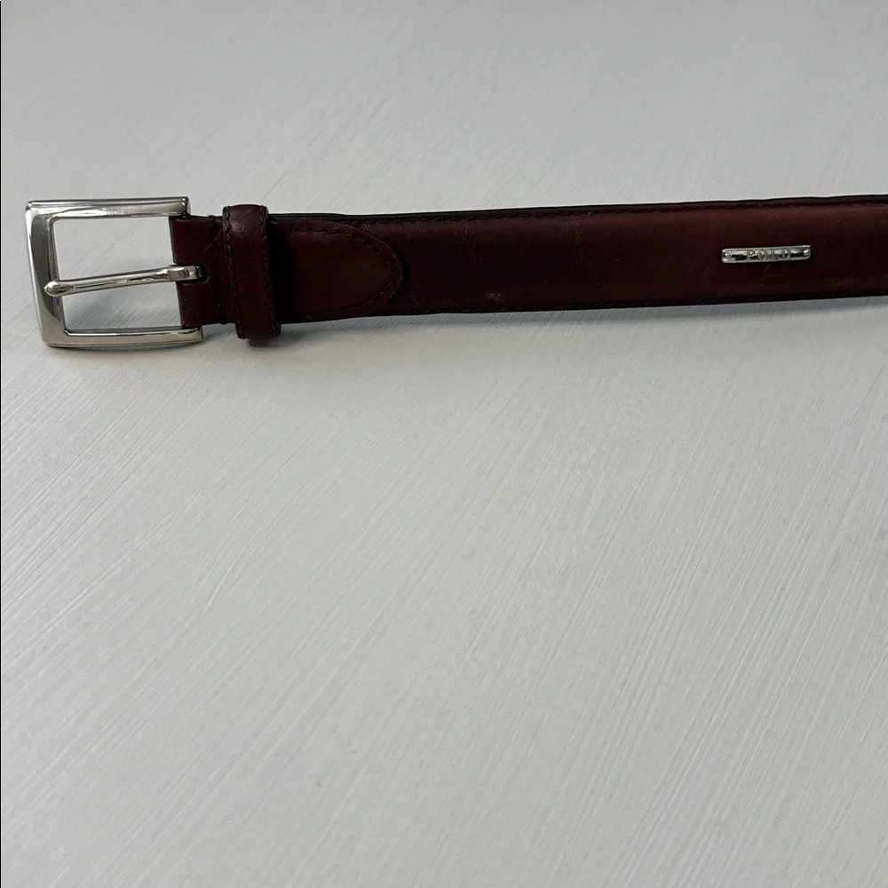 Polo Ralph Lauren Brown Genuine Leather Belt